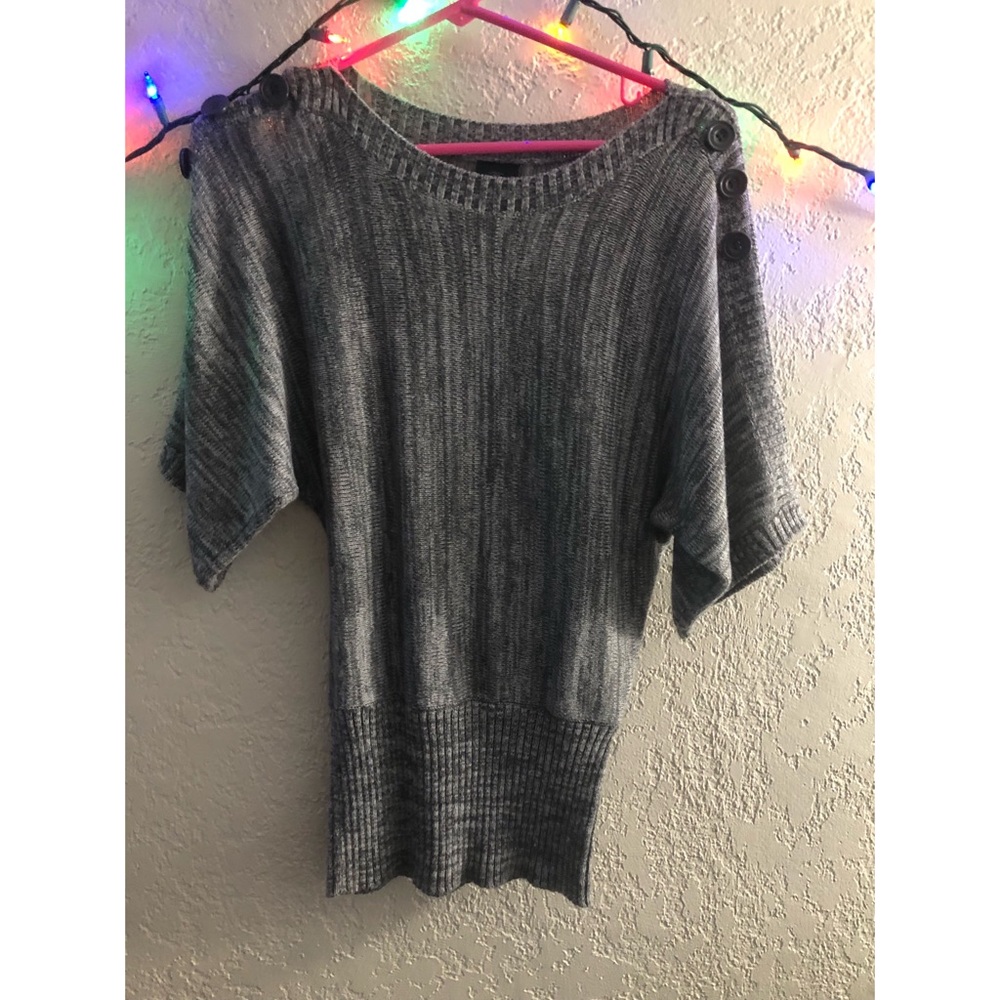Gray sweater